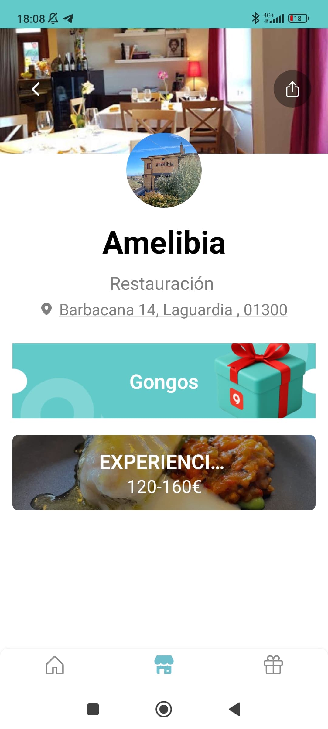 Amelibia, comercio de Laguardia