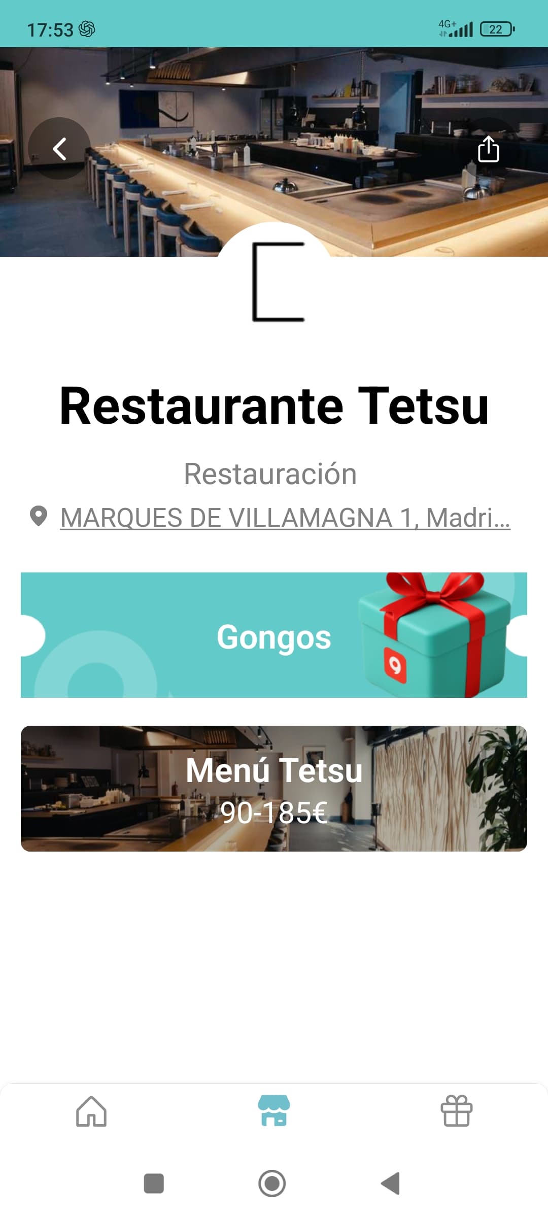 Restaurante Tetsu