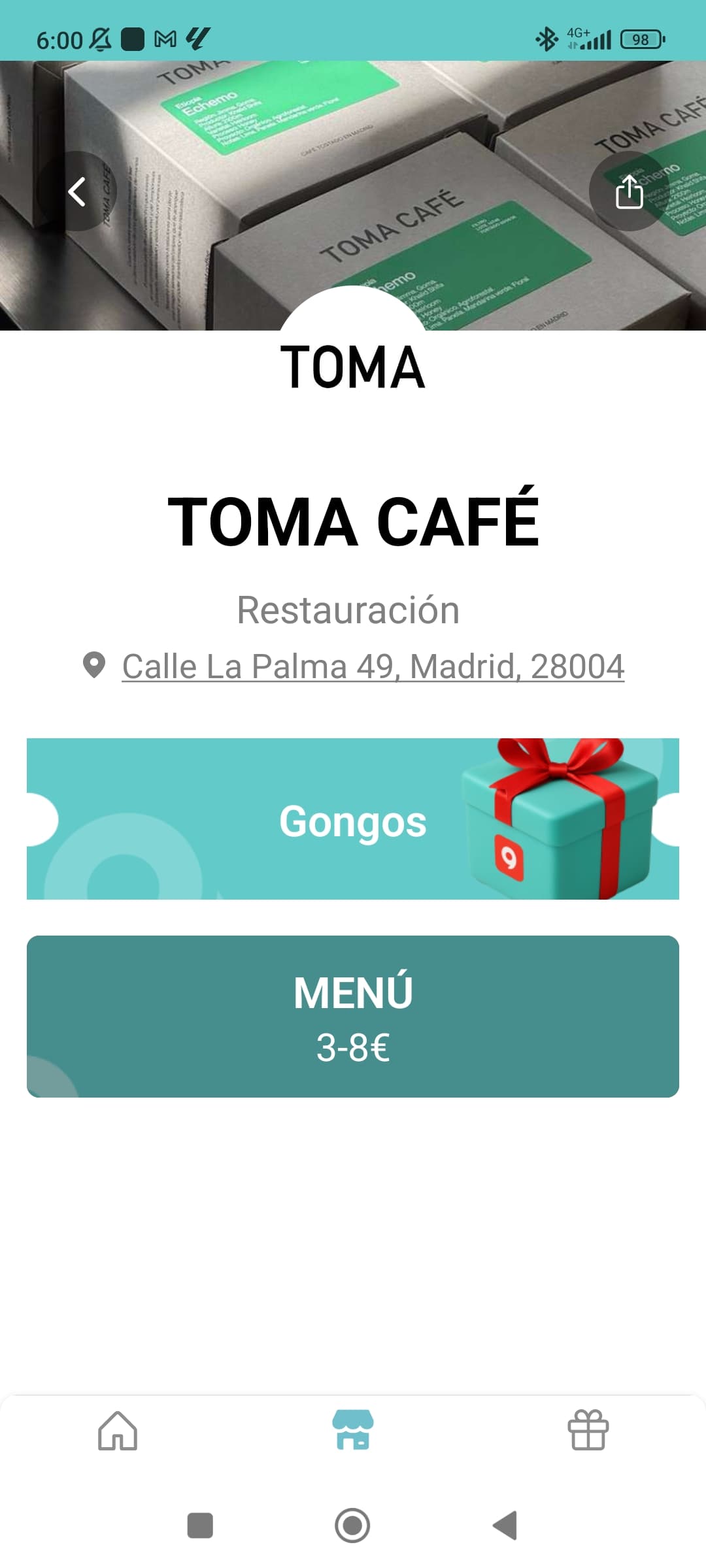 Toma Cafe